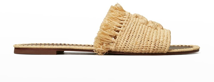 eleanor raffia slide