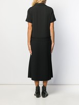 Thumbnail for your product : VVB Pleated Skirt Shirt Dress