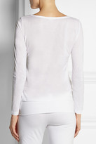 Thumbnail for your product : Back Label Essentials Sea Island cotton top