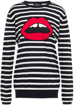 Thumbnail for your product : Markus Lupfer Natalie Striped Intarsia Cotton Sweater