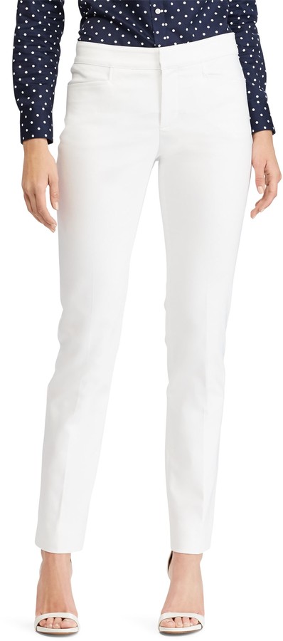 chaps straight fit pants