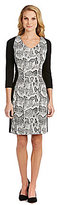 Thumbnail for your product : Antonio Melani Valda Snake-Print Dress
