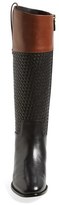 Thumbnail for your product : Cole Haan 'Brennan' Woven Shaft Riding Boot (Women)