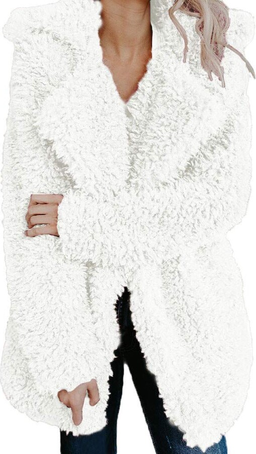 white cardigan jacket