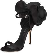 Thumbnail for your product : Giuseppe Zanotti 115mm Peony Satin Sandals