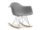 Thumbnail for your product : Baxton Studio Dario Gray Plastic Mid-Century Modern Shell Chair Set of 2
