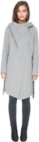 Thumbnail for your product : Soia & Kyo SAMIA-RV reversible double-face wool coat in ash