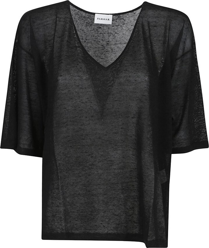 P.A.R.O.S.H. V-Neck Short-Sleeve T-Shirt