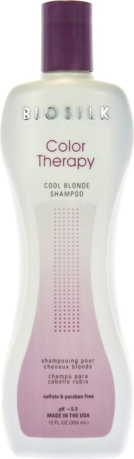 BioSilk Color Therapy Cool Blonde Shampoo by for Unisex - 12 oz Shampoo