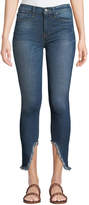 Thumbnail for your product : Hudson Nico Mid-Rise Raw-Hem Ankle Skinny Jeans