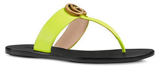 gucci neon sandals