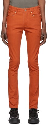 Mens Orange Denim Jeans | Shop the world's largest collection of 