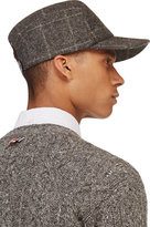 Thumbnail for your product : Thom Browne Grey Reindeer Stephen Jones Edition Cap