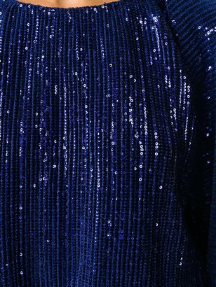 RtA Sequin Embellished Blouse