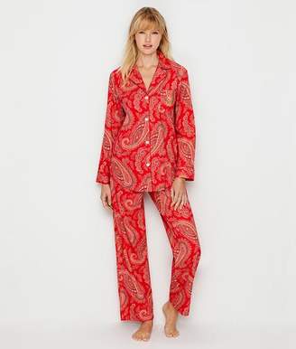 Lauren Ralph Lauren Brushed Twill Pajama Set