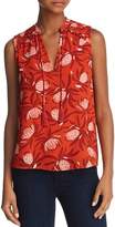 Thumbnail for your product : Cooper & Ella Liv Smocked Tie-Neck Tank