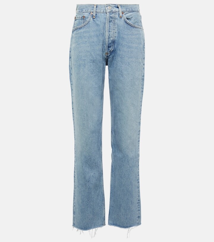 AGOLDE Lana mid-rise jeans