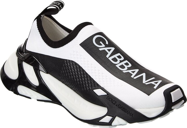 dolce and gabbana logo shoes