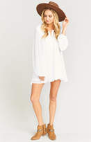 Thumbnail for your product : Show Me Your Mumu Show Me Your Jamie Tunic ~ White Chiffon