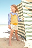 Thumbnail for your product : Morley Frosty striped cotton shorts