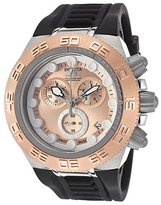 Thumbnail for your product : Invicta Men's Subaqua Chronograph Black Silicone Rose-Tone Dial