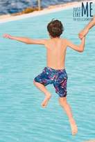 Thumbnail for your product : Next Boys Navy Bright Palm Leaf Swim Shorts (3mths-16yrs)