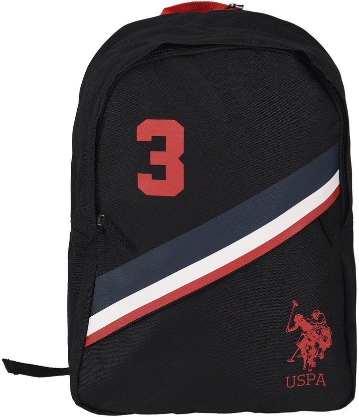 black polo backpack