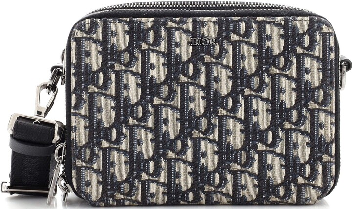 Christian Dior Shawn Stussy Phone Holder Crossbody Bag Printed Leather at  1stDibs
