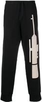 Thumbnail for your product : Walter Van Beirendonck Pre-Owned Gun-print track pants