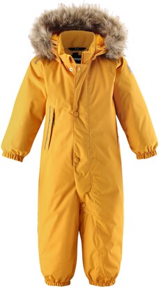 snowsuit with fur hood