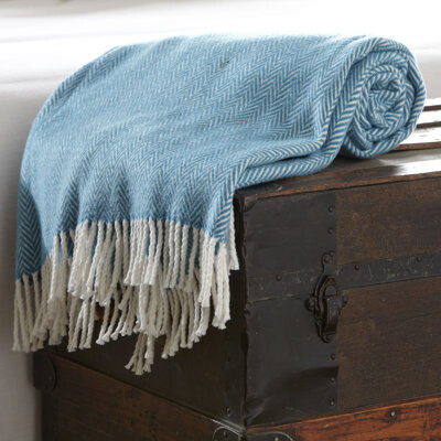 A Soft Idea Brampt Herringbone Throw