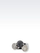 Thumbnail for your product : Accessories Steel Ring With Swarovski