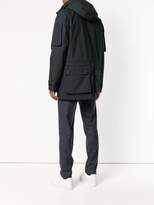 Thumbnail for your product : Ermenegildo Zegna cargo pocket hooded coat