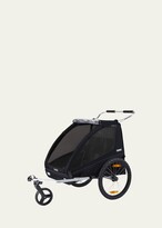 Thumbnail for your product : Thule Kid's Coaster XT 2-Seat Bike Trailer, Black
