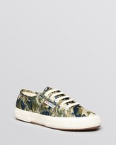 Thumbnail for your product : Superga Flat Lace up Sneakers - Camo