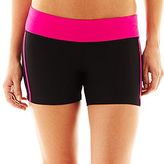 Thumbnail for your product : JCPenney XersionTM Fitted Colorblock Shorts