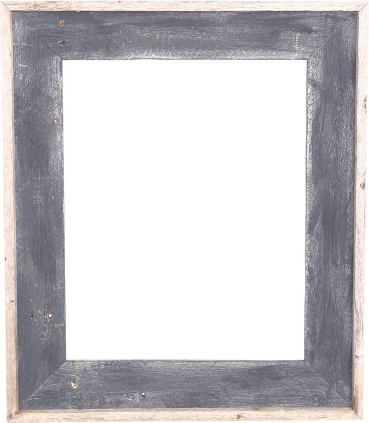 Etsy Barnwoodusa | Reclaimed Open Artisan Picture Frame No Glass, Or Backing Smoky Black