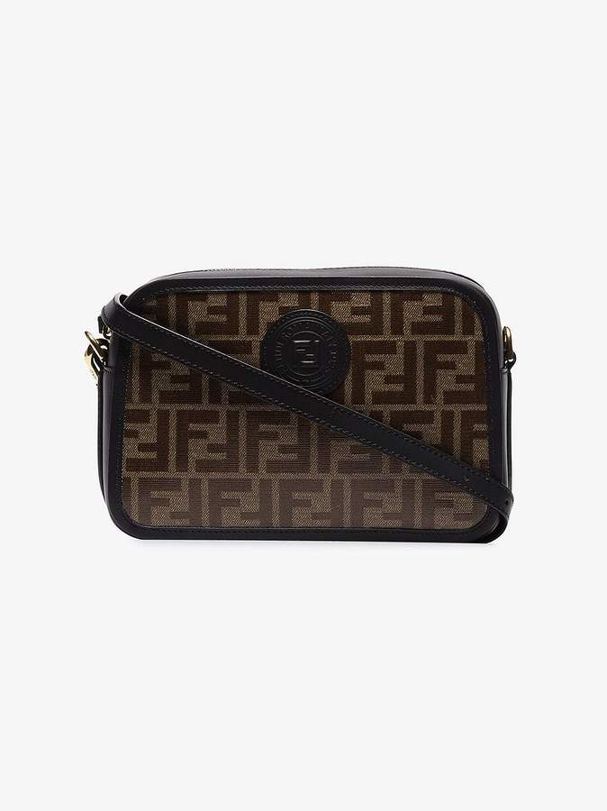 fendi black camera bag