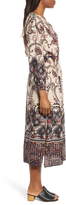 Thumbnail for your product : Lucky Brand Border Print Midi Dress