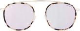 Thumbnail for your product : Illesteva Mykonos Ace Mirrored Aviator Sunglasses