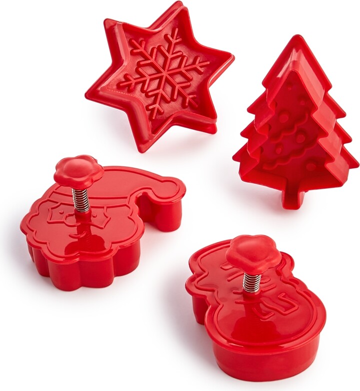 The cellar Harvest 4-pc. Leaf Pie Crust & Pastry Cutters Set, Created for Macy's