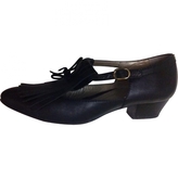 Thumbnail for your product : Ted Baker Black Leather Flats