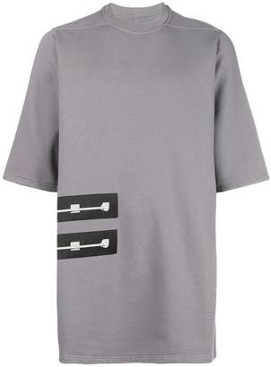 Rick Owens patch-detail short sleeve T-shirt