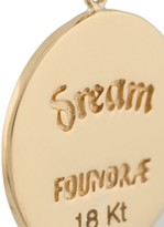 Thumbnail for your product : Foundrae 18kt yellow gold Dream petite medallion charm