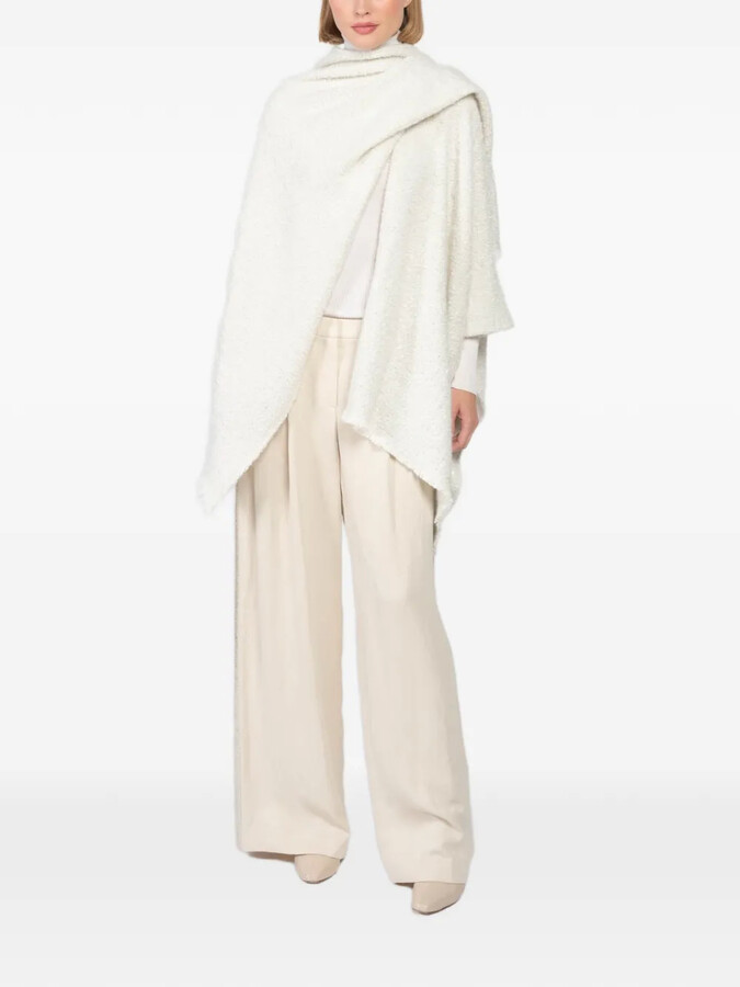 alonpi cashmere Textured Scarf