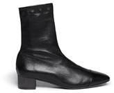 Thumbnail for your product : Nobrand Cofre' metal heel leather ankle boots