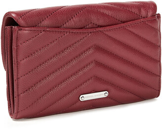 Rebecca Minkoff Quilted Pebbled-leather Wallet