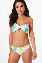 Thumbnail for your product : boohoo Seattle Mix & Match Palm Fixed Brief