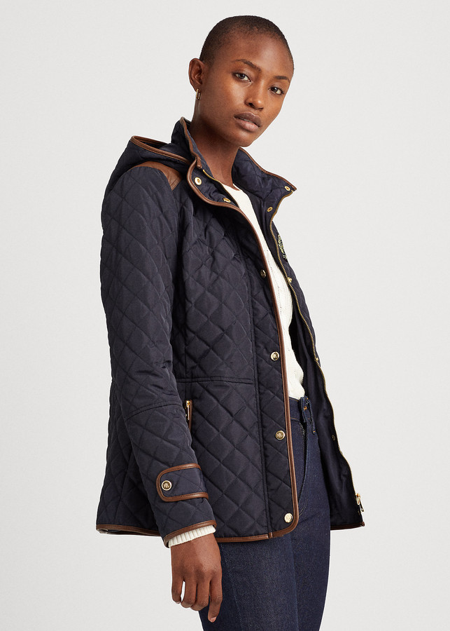 Ralph Lauren Hooded Quilted Jacket - ShopStyle
