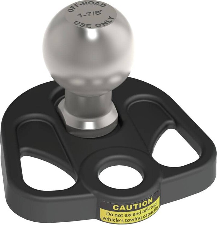 Good Vibrations 3-Way Hitch Plate and Towing Ball